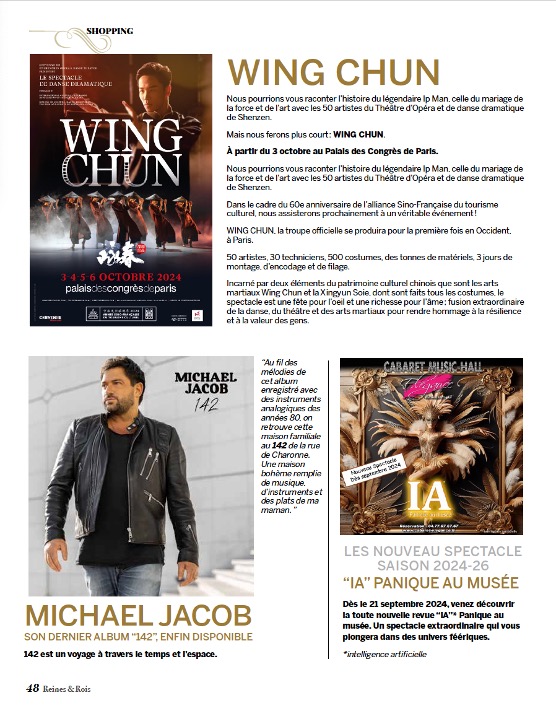 Wing Chun — Reines et Rois