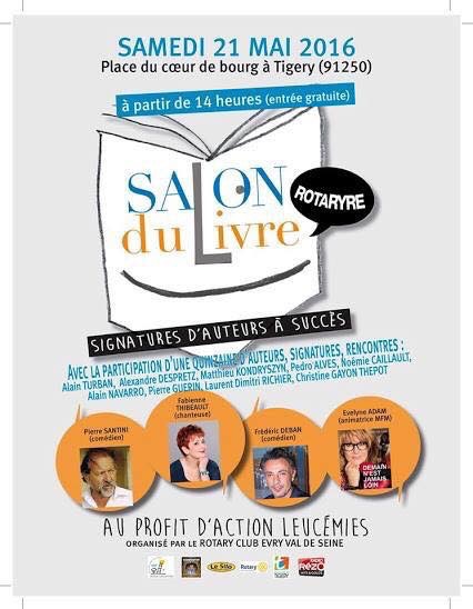 Salon du livre - Rotary club Evry Val de Seine